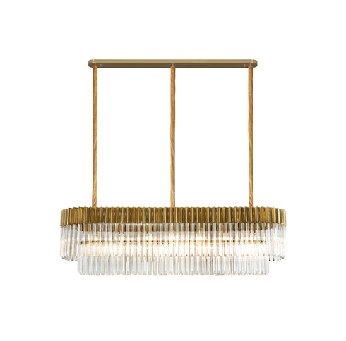 Kuna Pendant Rectangle 7 Light